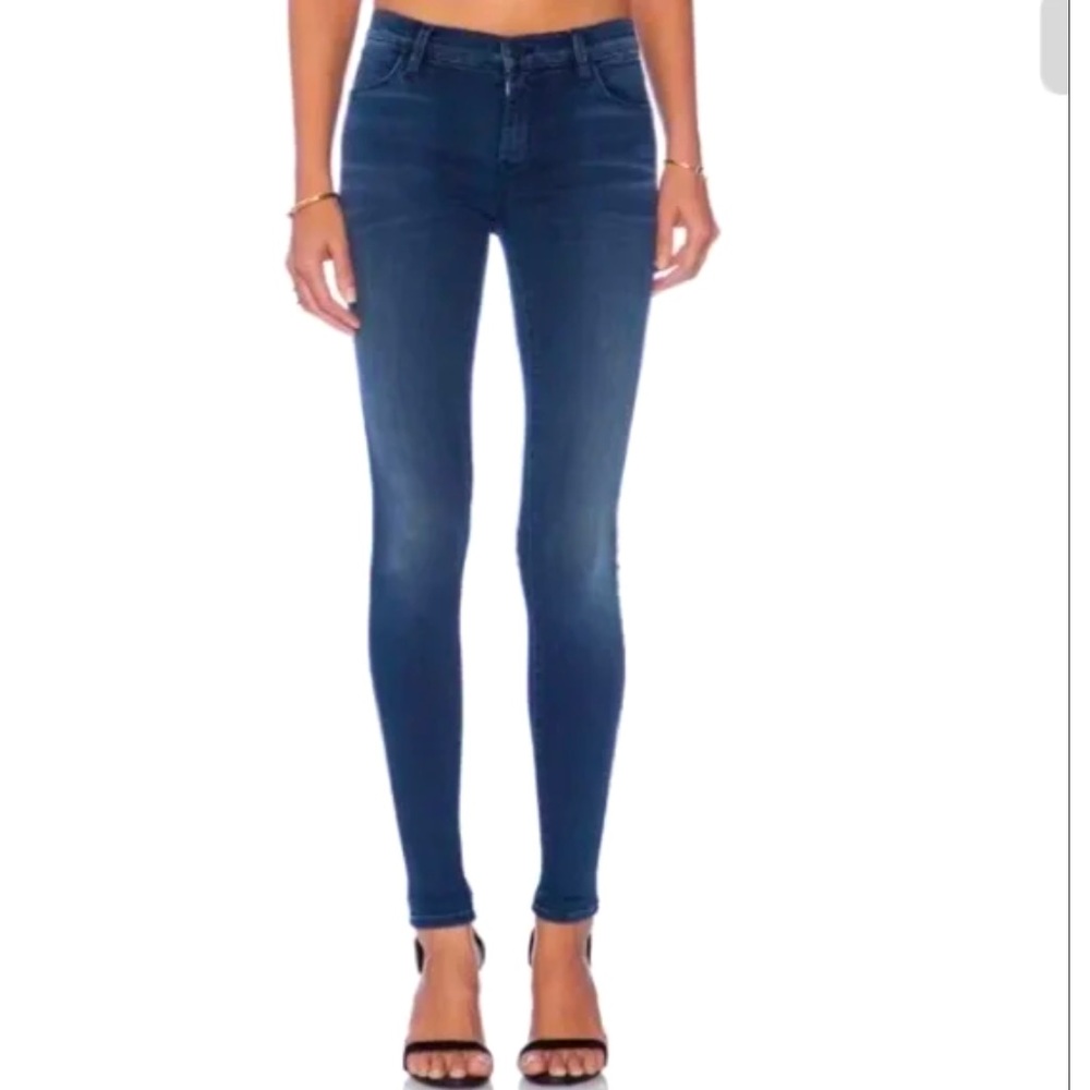 J Brand Maria High-Rise Super Skinny Jeans